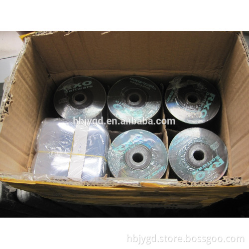 Mini blank CD with customized printing and plastic bag package